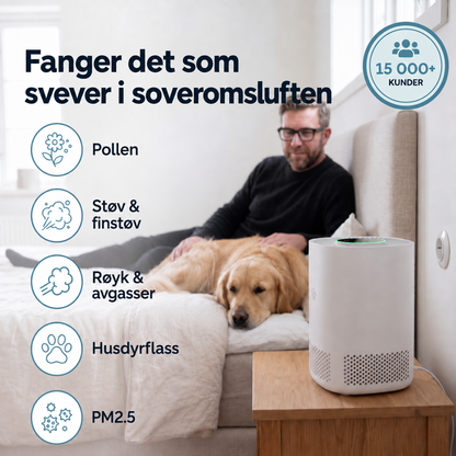 ArcticAir™ - Renere soveromsluft & et friskere soverom å våkne i