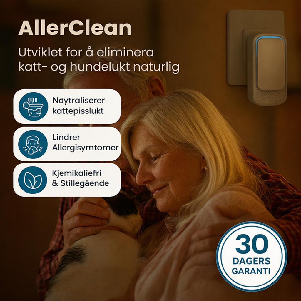 AllerClean™ – Nøytraliser vond kattelukt umiddelbart