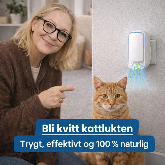 AllerClean™ – Nøytraliser vond kattelukt umiddelbart