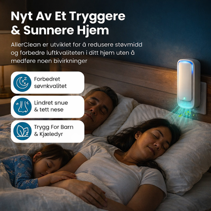 AllerClean™ – Friskere morgener & et sunnere hjem
