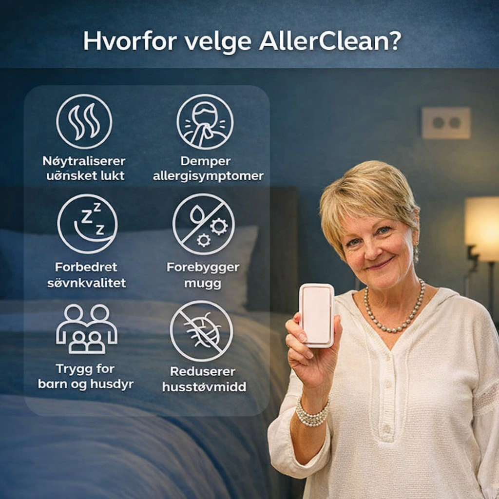 AllerClean™ – Friskere morgener & et sunnere hjem