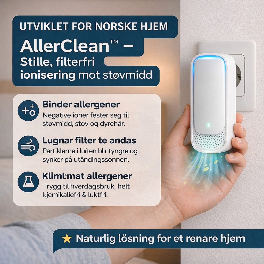 AllerClean™ – Friskere morgener & et sunnere hjem