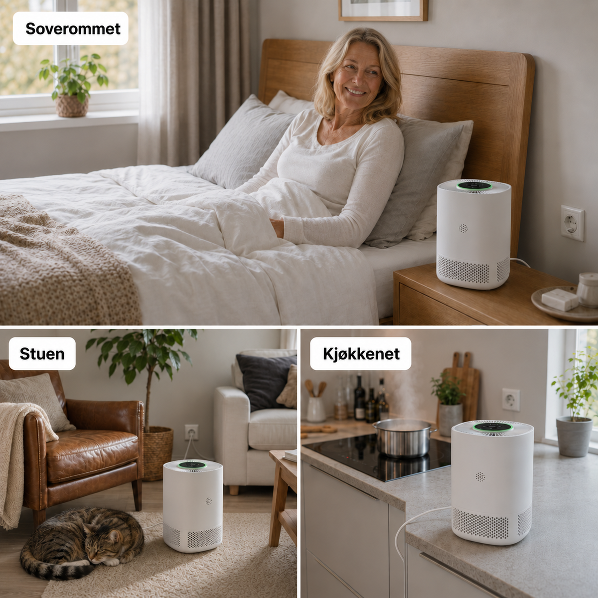 ArcticAir™ - Renere soveromsluft & et friskere soverom å våkne i