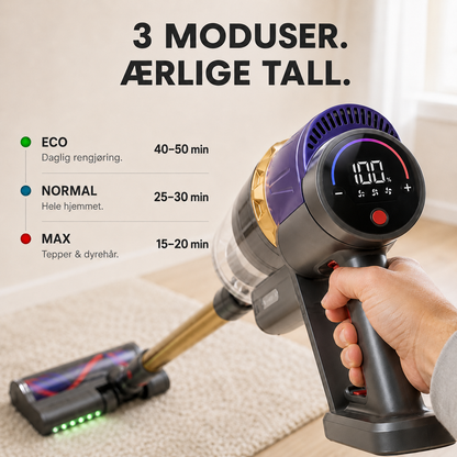 Sealix™ - Trådløs Skaftstøvsuger