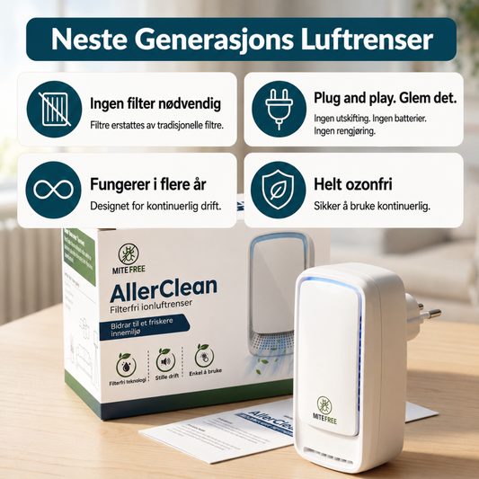 AllerClean™ – Friskere morgener & et sunnere hjem