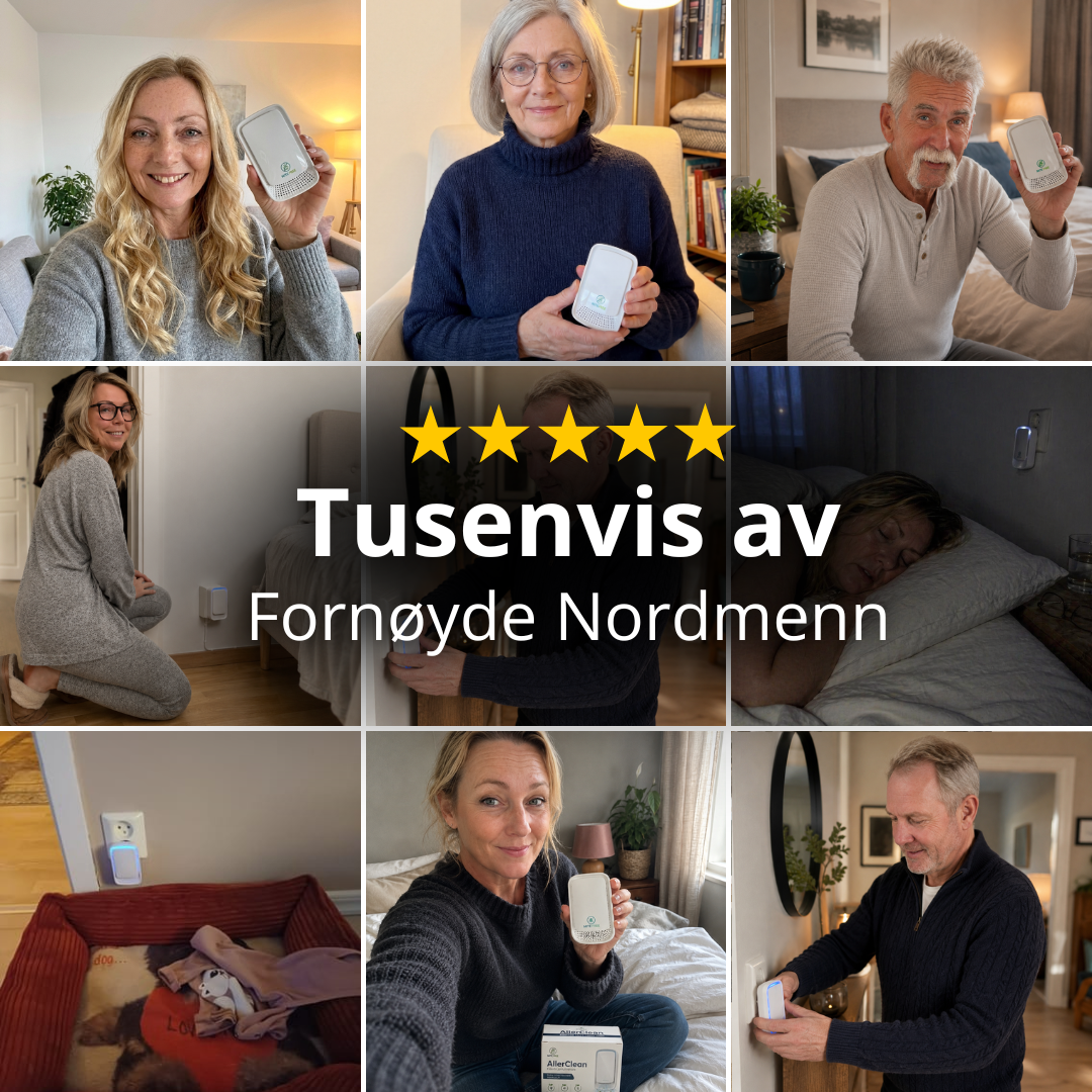 AllerClean™ – Friskere morgener & et sunnere hjem